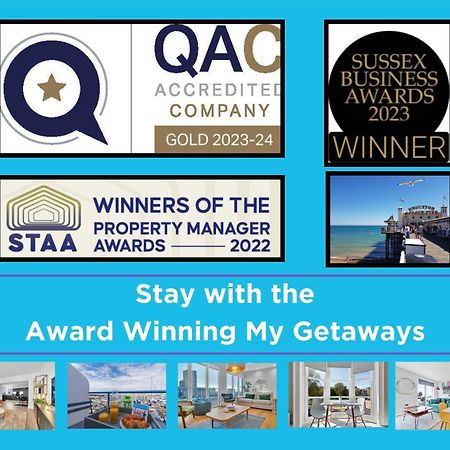 Queens Apartment - By My Getaways - Free Parking For One Car Hove Exterior foto